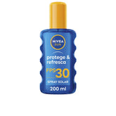 NIVEA-PROTEÇÃO SOLAR REFRESH INVISÍVEL FPS30 200 ml-DrShampoo - Perfumaria e Cosmética